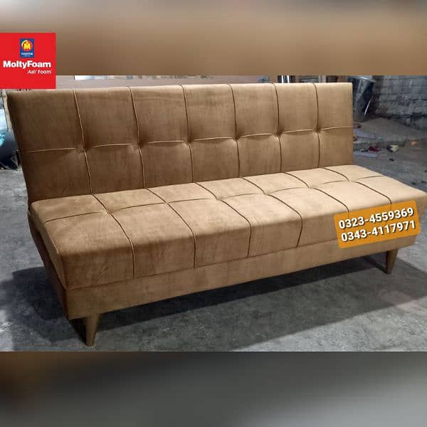 Molty double bed sofa cum bed/dining table/stool/Lshape sofa/chair 9