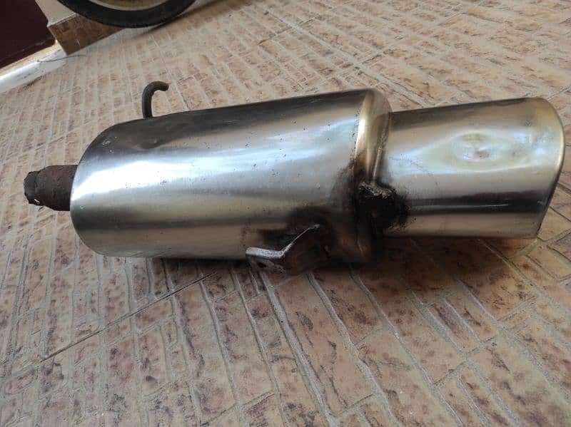 muffler Exhaust stainless steel 1