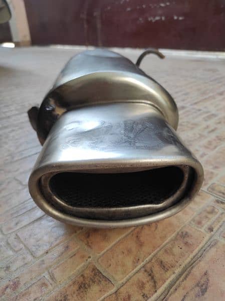 muffler Exhaust stainless steel 2