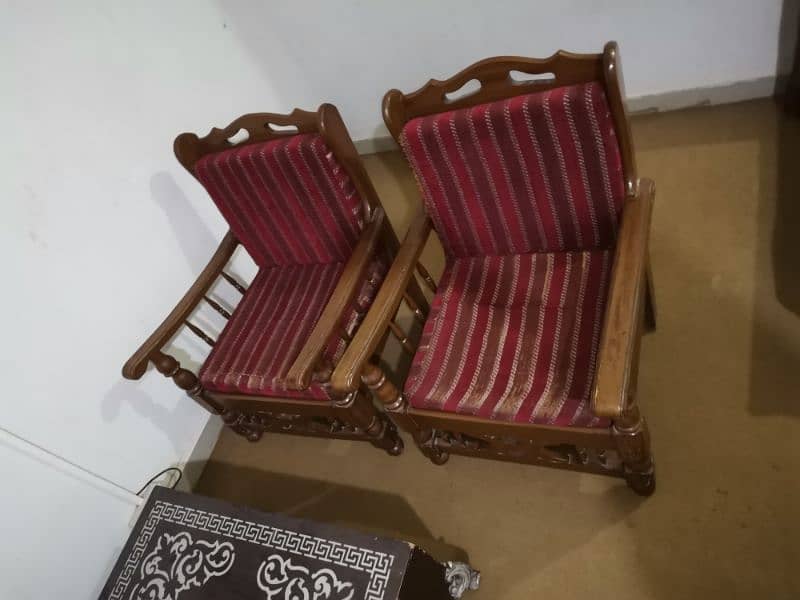 Wooden Sofa 5 seater 2