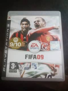 Fifa 2009 udraw game  ps3 dvd  and ps2 + fmcb card