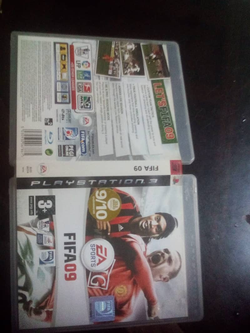 Fifa 2009 udraw game  ps3 dvd  and ps2 + fmcb card 10