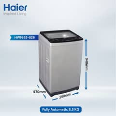 Haier 8.5 Kg Fully Automatic Washing Machine- HWM 85-826