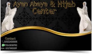 Abaya stiching tailor need