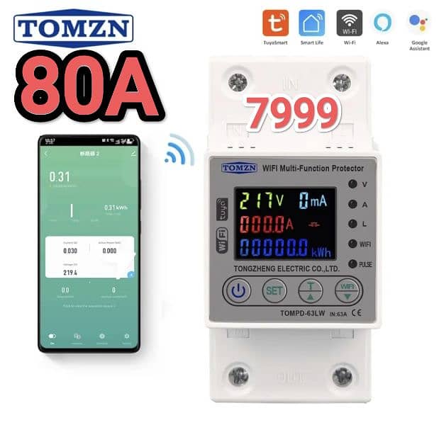 TOMZN WiFi app Control breaker 0