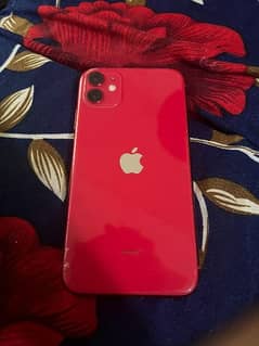 iPhone 11 ( 64 gb Red colour Jv)