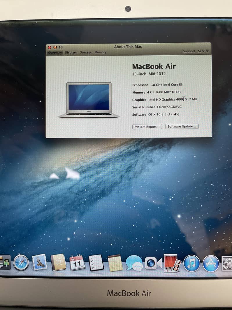 Apple Macbook Air Mid 2012 i5 5