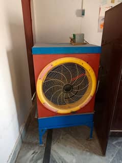 Air cooler Ac/DC heavy geag metal with Dc supply and heavy iron stand