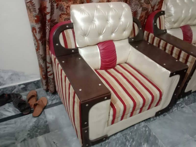 6 Seater sofa set 4