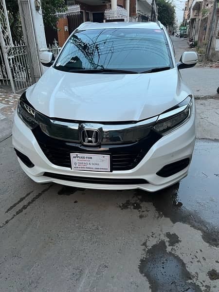 Honda Vezel z sensing 2019/24 fresh import 4 Grade auction sheet 2