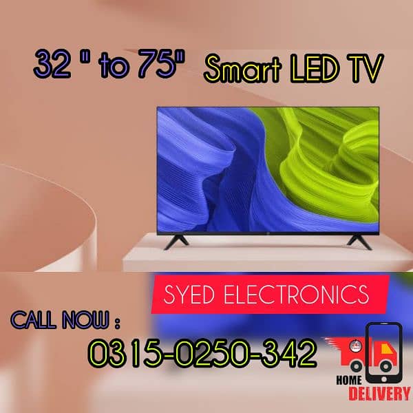 BIG EID SALE !! BUY 65 INCH SMART LED TV 1