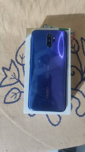 oppo a9 2020 8+3gb 128gb box charger 1