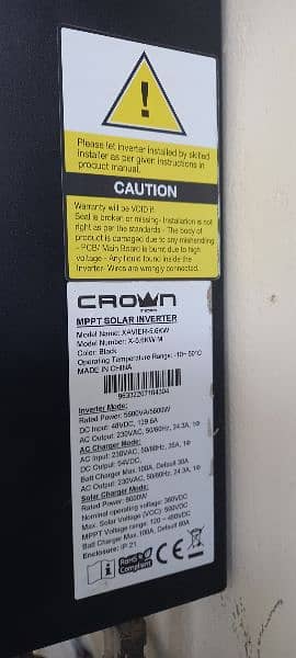 Crown Xavier 5.6KW Solar Inverter 6