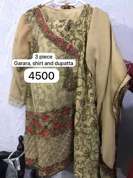 Shadi cloths preloved for sale in wholesale rates 1 time use only 7
