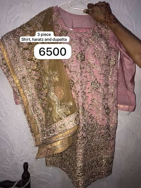 Shadi cloths preloved for sale in wholesale rates 1 time use only 8