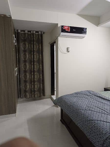 B-17 Self check , 1bed Daily basis Furnished flat for rent 1