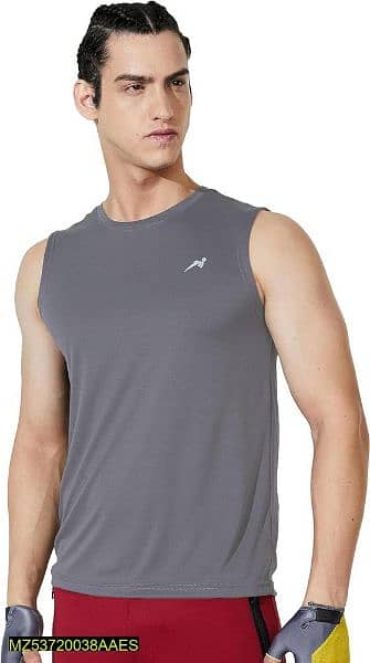 men,s dri fit plain reflector sando shirt pack of 4 gymwear 4