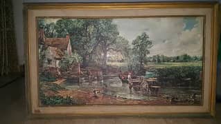 "The Hay Wain" Famous Antique Painting Copy