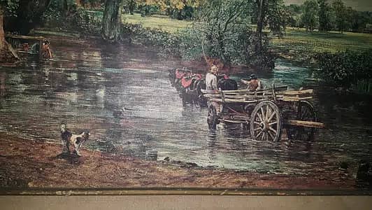 "The Hay Wain" Famous Antique Painting Copy 2