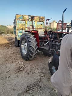 375 tractor Massey plus trala 12.7 mokamal pair