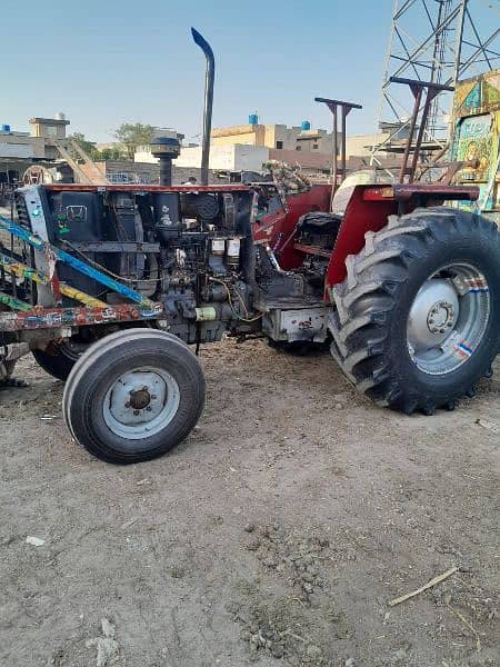 375 tractor Massey plus trala 12.7 mokamal pair 1
