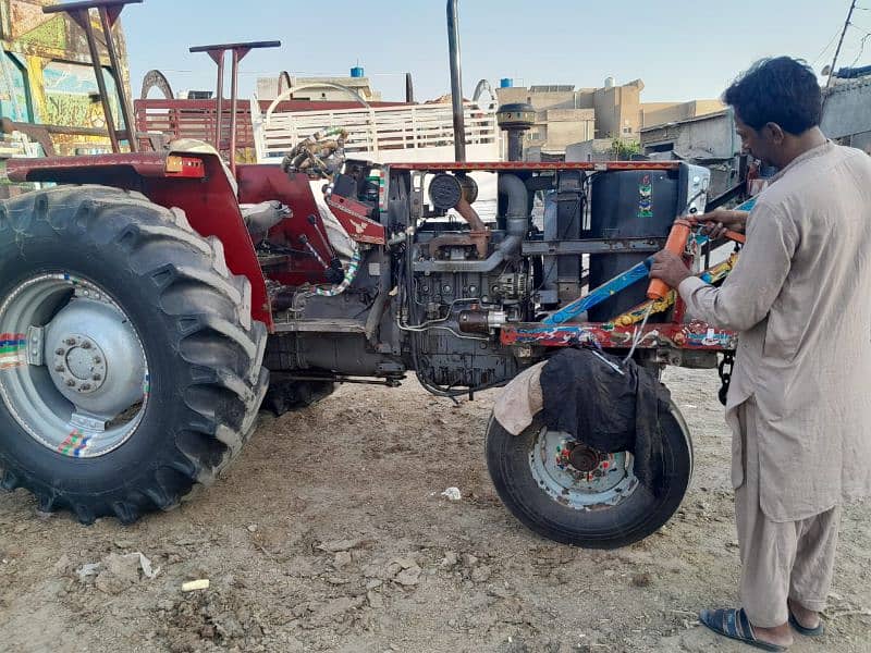 375 tractor Massey plus trala 12.7 mokamal pair 3