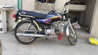 urgent sale Honda cd70 2010 model