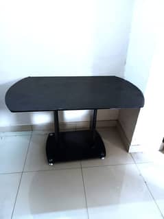 Glass Table Length 4feet- Width 2.5 feet -Height 3 feet