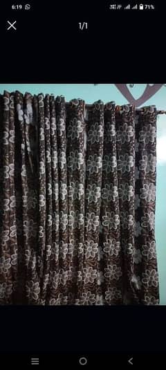 curtain for sale 7 piece big curtain for sale condition 10/10