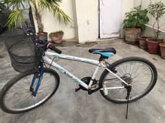Gear Cycle With Basket, Urgent Sale Price Negotiable
