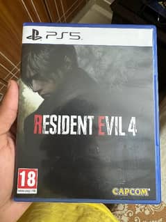 Resident Evil 4 Remake Ps5 disc
