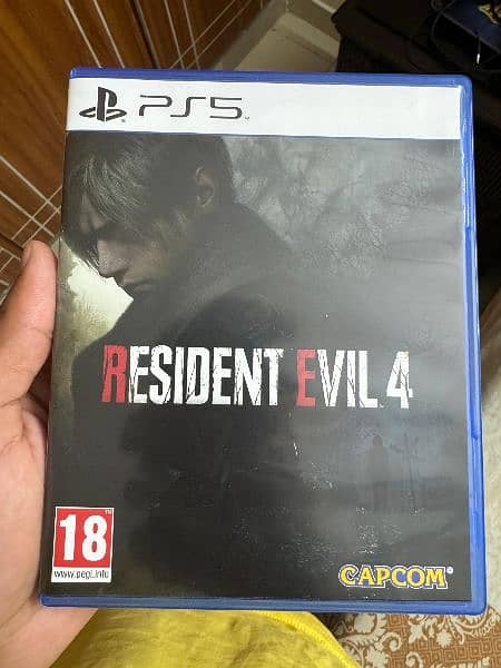 Resident Evil 4 Remake Ps5 disc 0