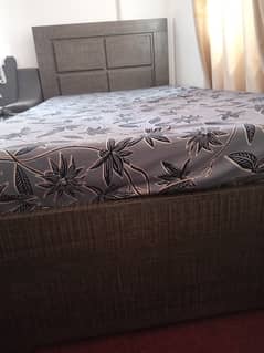 Wooden bed set