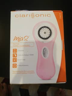 Clarisonic pink Mia 2 facial sonic cleansing