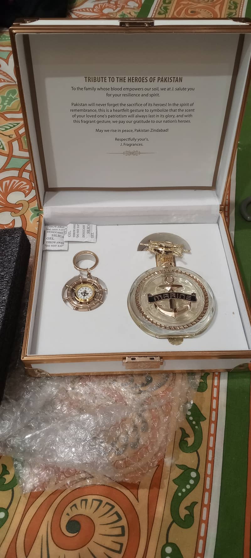 J. Navy Marina Perfume with box 1