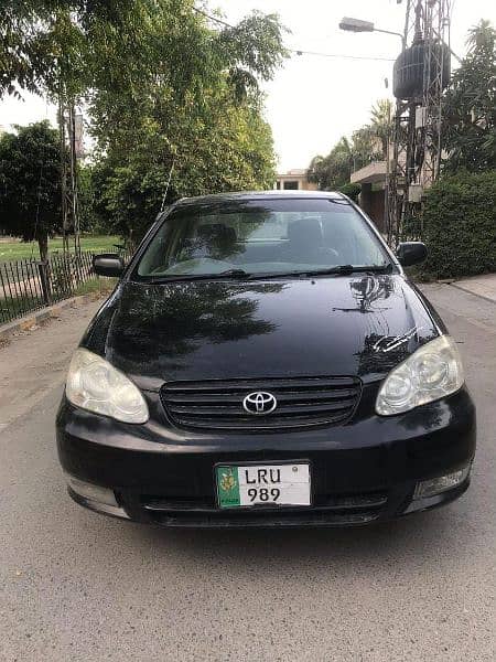 Toyota Corolla XLI 2003/4 0