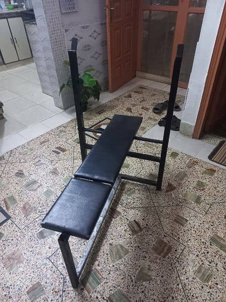 Multi exercise adjustable chest bench press 1