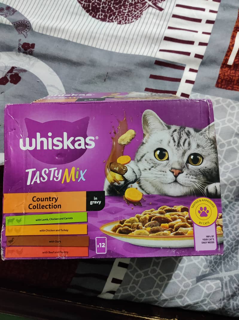 Whiskas wet cat food 0