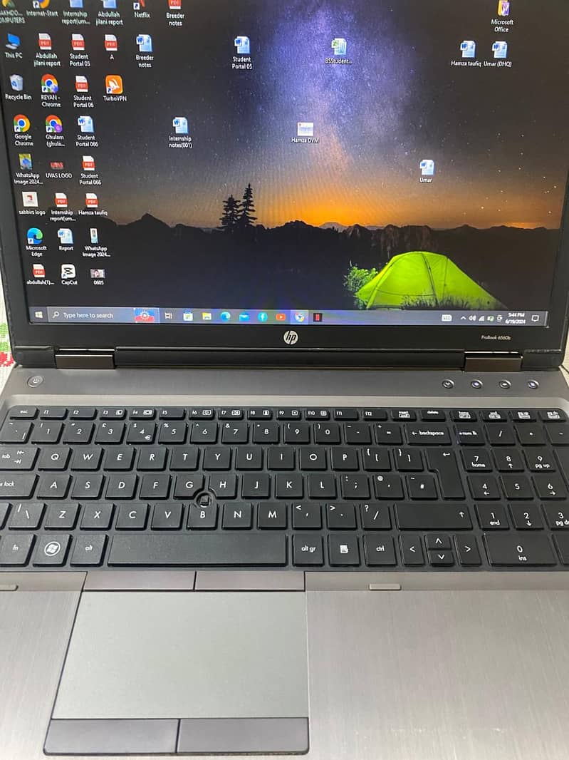 hp laptop  model :probook 6560b  5 months used 3