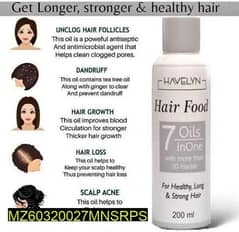 Hair Food,Hair Oil 200ml