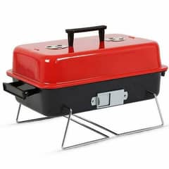 Charcoal Barbeque Grill With Lid Portable BBQ Grill Set For Home (COD)