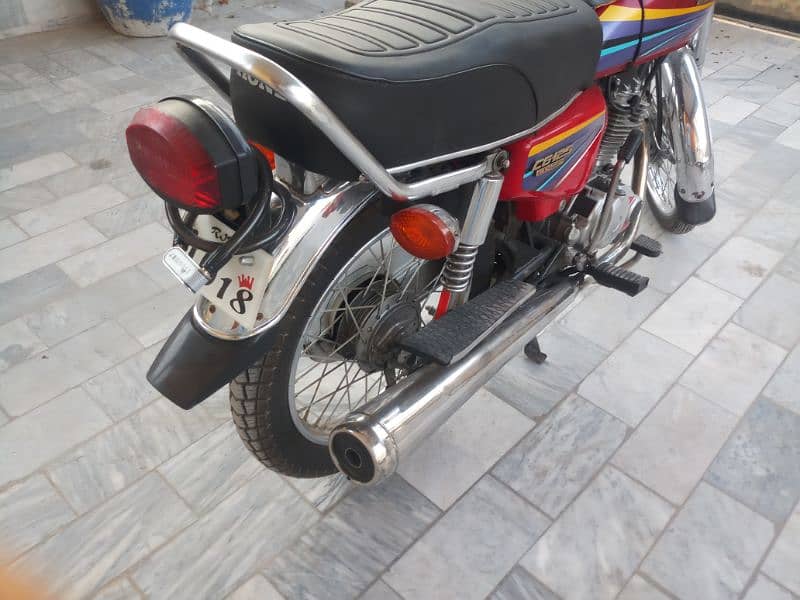 honda 125 model 2012 genion condition  urgent  sale 4