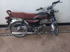 Honda 70 cc Bike Totally Good Brand