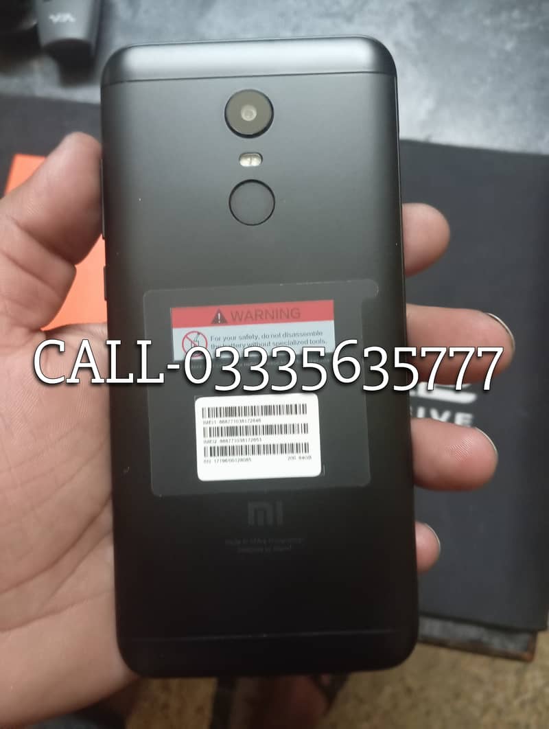 REDMI 5 PLUS 4GB RAM 64GB ROM DUAL SIM PTA APPROVED CALL-03127566633 0