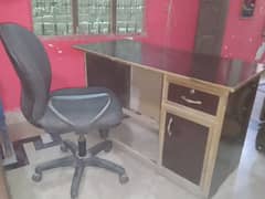 used office table chair 0