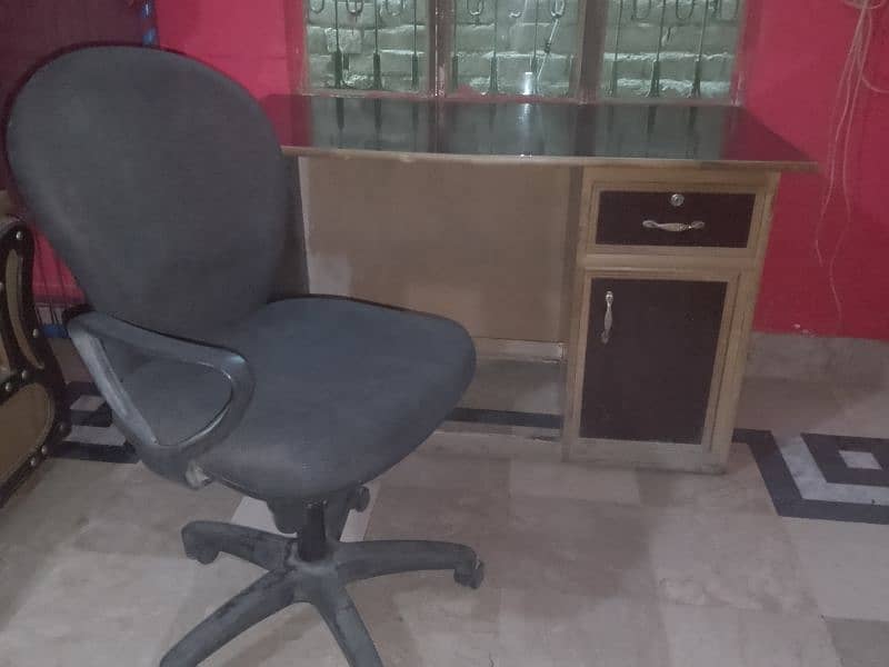 used office table chair 2