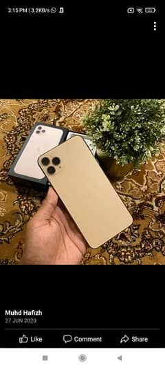 iPhone 11 Pro Max 256 GB memory PTA approved 03192144599