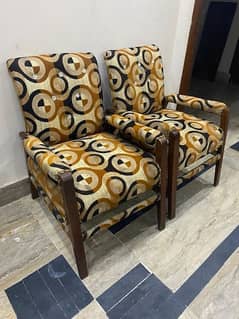 sofa set and chairs