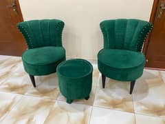 2 seater chairs along with table in best condition URGENT SALE!!!!!!!
