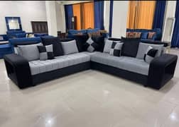 l shape sofa, r. s 8500 per seat